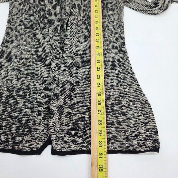 Cache Womens XS Metallic Animal Print Cardigan Open Front Long Sleeve Evening - Picture 13 of 14